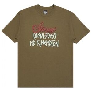Stussy Knowledge Is Kingston Tee - Gem